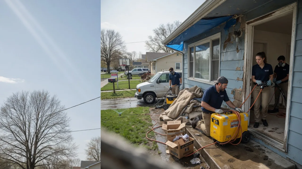 Basement Flood Cleanup in Perkins, MO near me